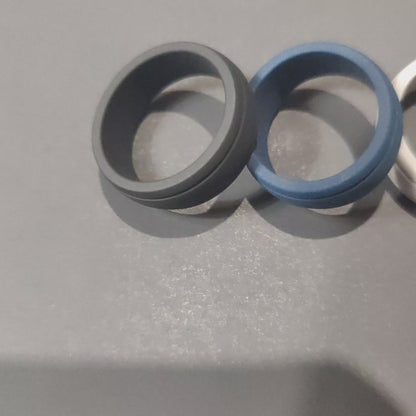 Double Groove Silicone Rings