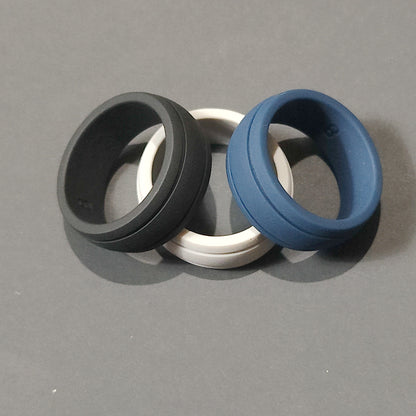 Double Groove Silicone Rings