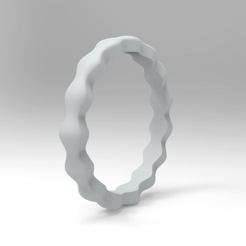 Women's Wavy Silicone Rings 1